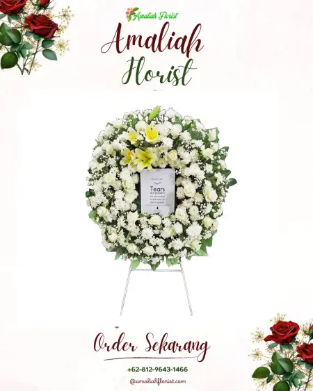 Krans Bunga Duka Bunderan